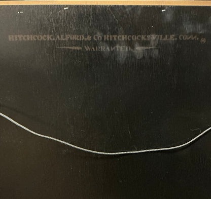 Lambert Hitchcock Eglomise Trumeau Mirror