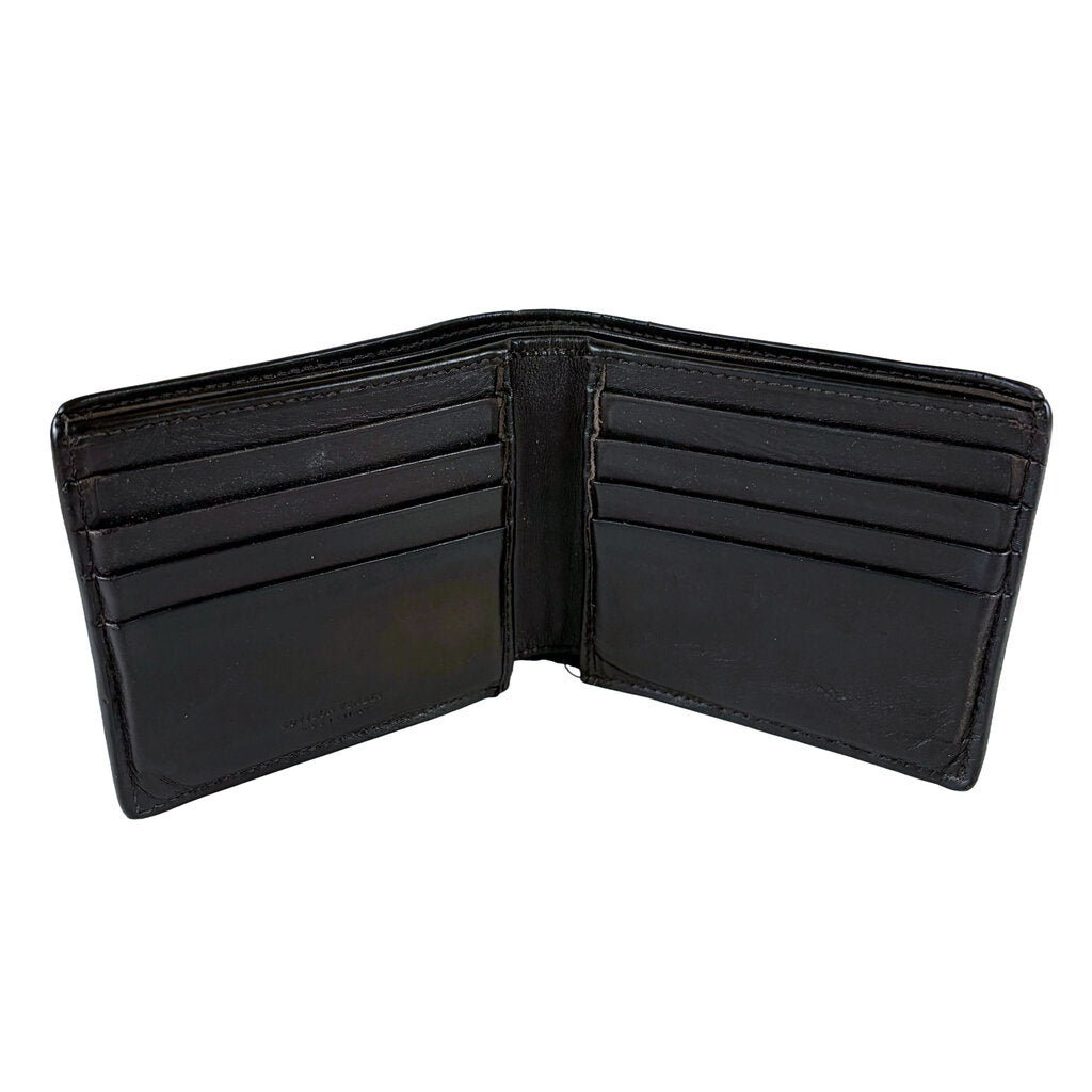 BOTTEGA VENETA Men's Black Leather Wallet