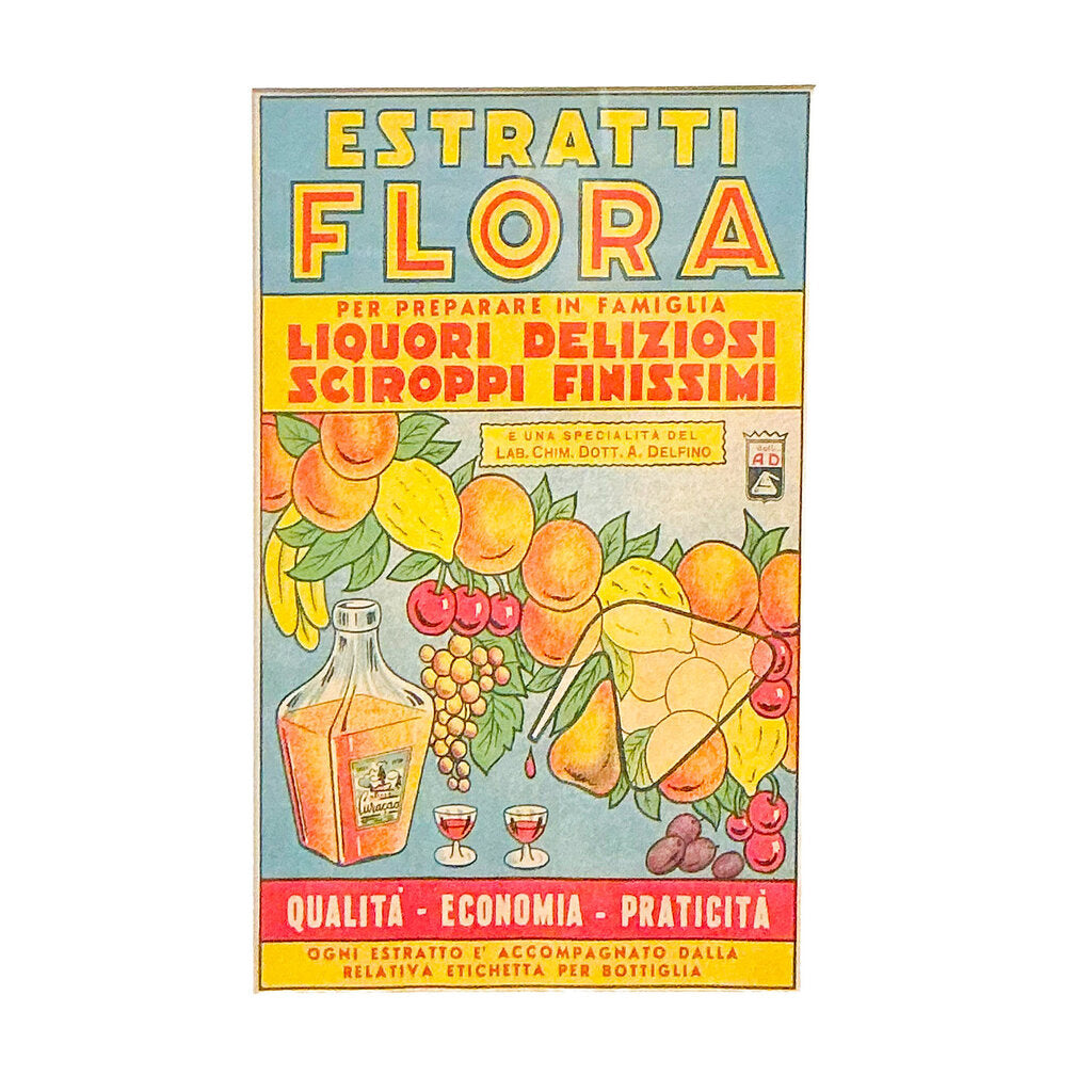 Estratti Flora 1950s Advertisement, Giachino