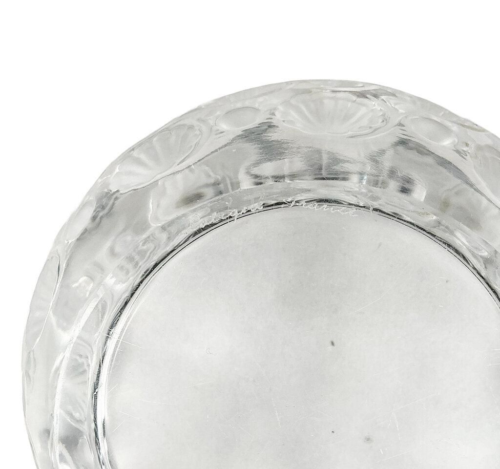 Lalique Tokyo Crystal Lighter & Ashtray Set