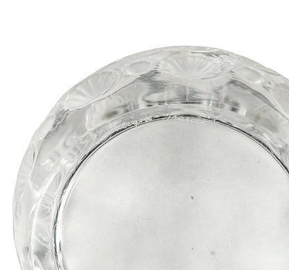 Lalique Tokyo Crystal Lighter & Ashtray Set