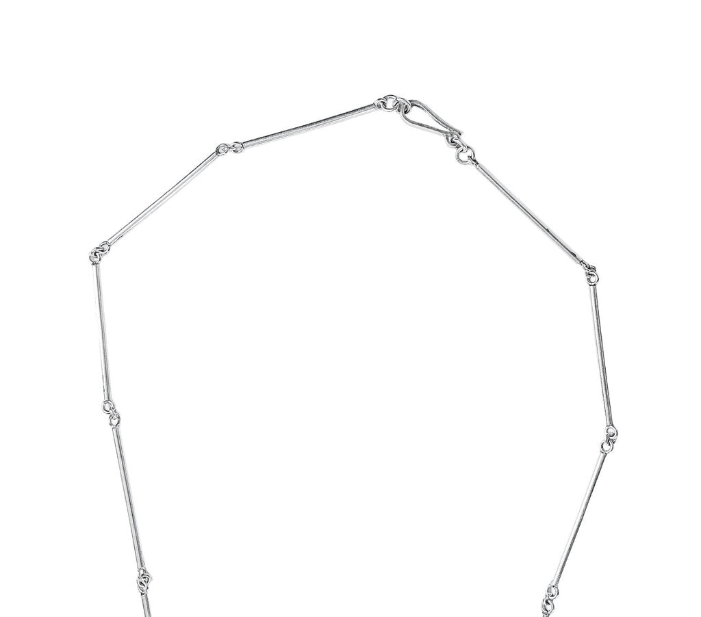 Guayasamin Coin Silver & Amethyst Necklace