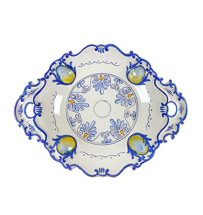 Ricco Deruta Pattern Ceramic Bowl