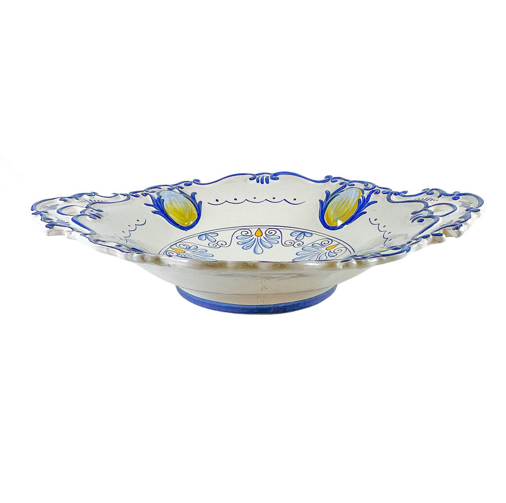 Ricco Deruta Pattern Ceramic Bowl