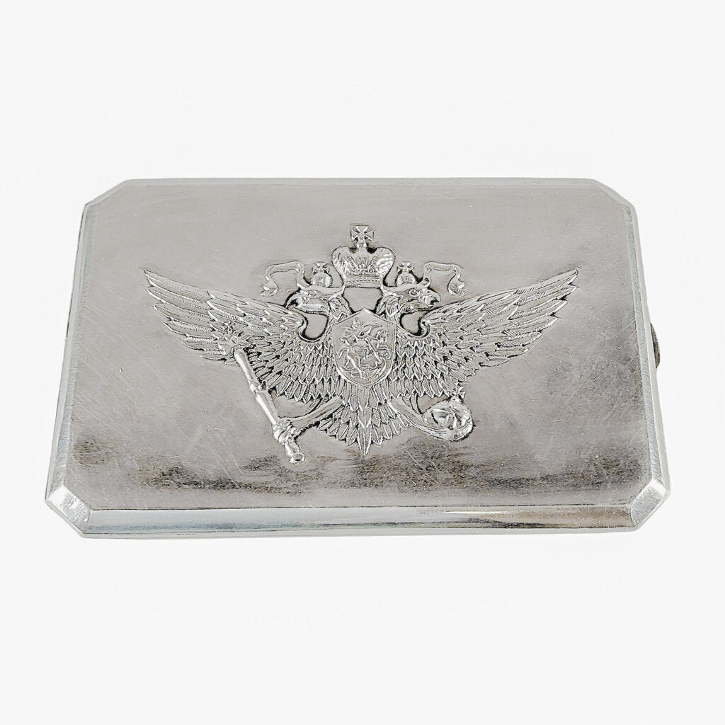 Antique Imperial Russian/Warsaw Silver Case