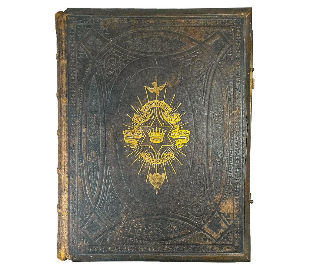 1875 Brown's Self Interpreting Family Bible
