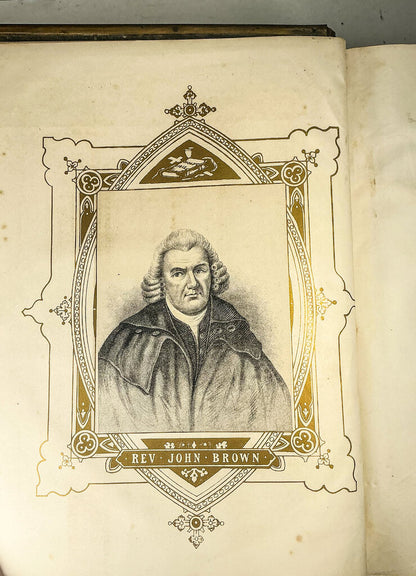 1875 Brown's Self Interpreting Family Bible