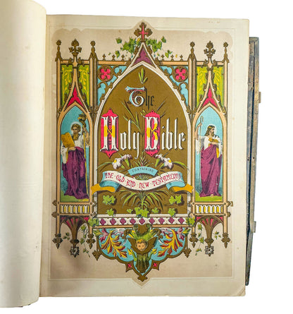 1875 Brown's Self Interpreting Family Bible