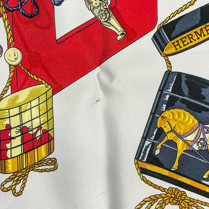 Hermes "Reveries Japonaises" Silk Scarf