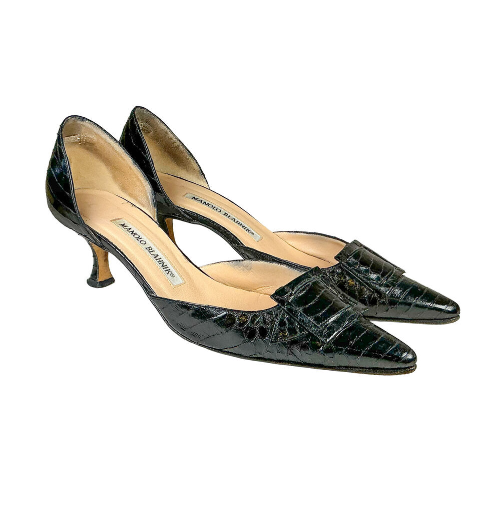 Manolo Blahnik "Carolyne" Pumps