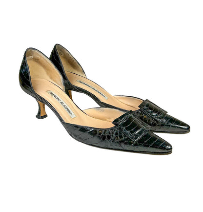Manolo Blahnik "Carolyne" Pumps