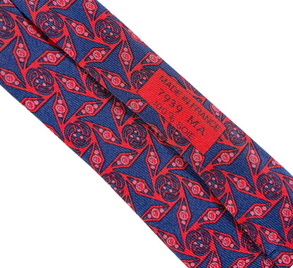 Hermes "Pinwheel Geometric" Silk Tie