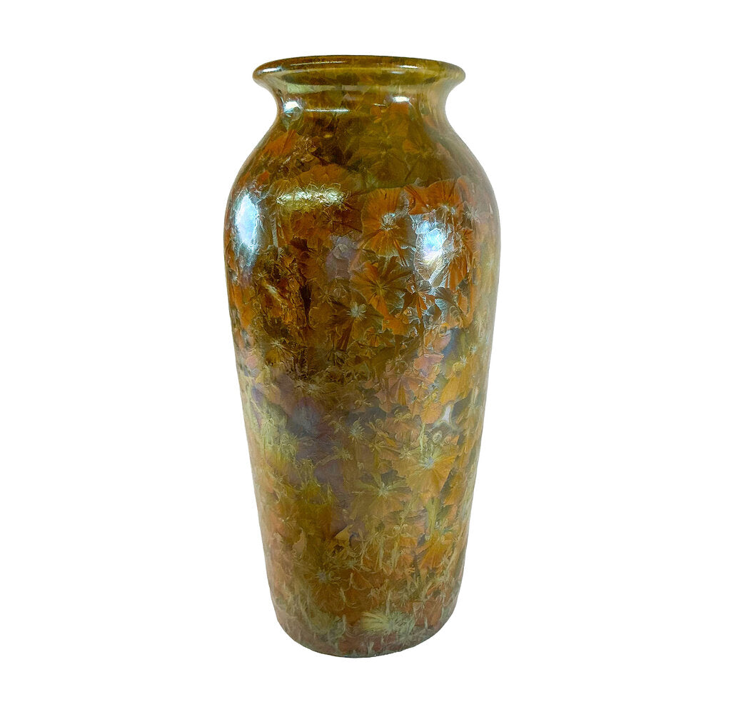 Jim Bozeman Studio Pottery Vase w/ Crystalline Glaze