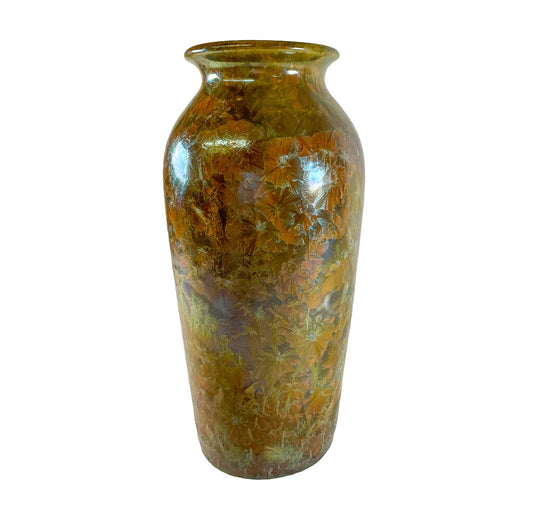 Jim Bozeman Studio Pottery Vase w/ Crystalline Glaze