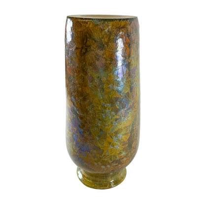 Jim Bozeman Studio Pottery Vase w/ Crystalline Glaze