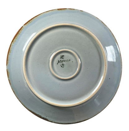 Set of 4 Ken Edwards of Mexico Signed Unique Dinner Plates