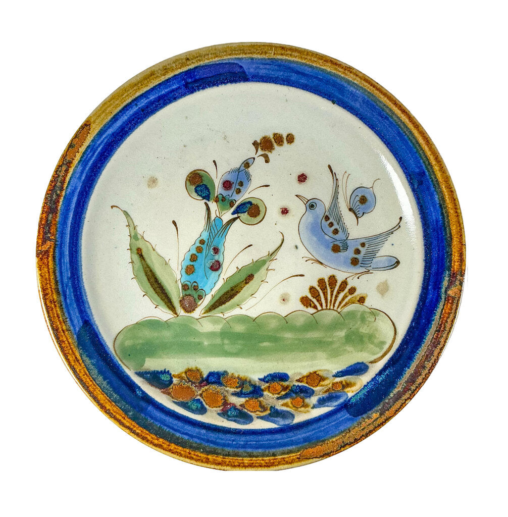Set of 4 Ken Edwards of Mexico Signed Unique Dinner Plates