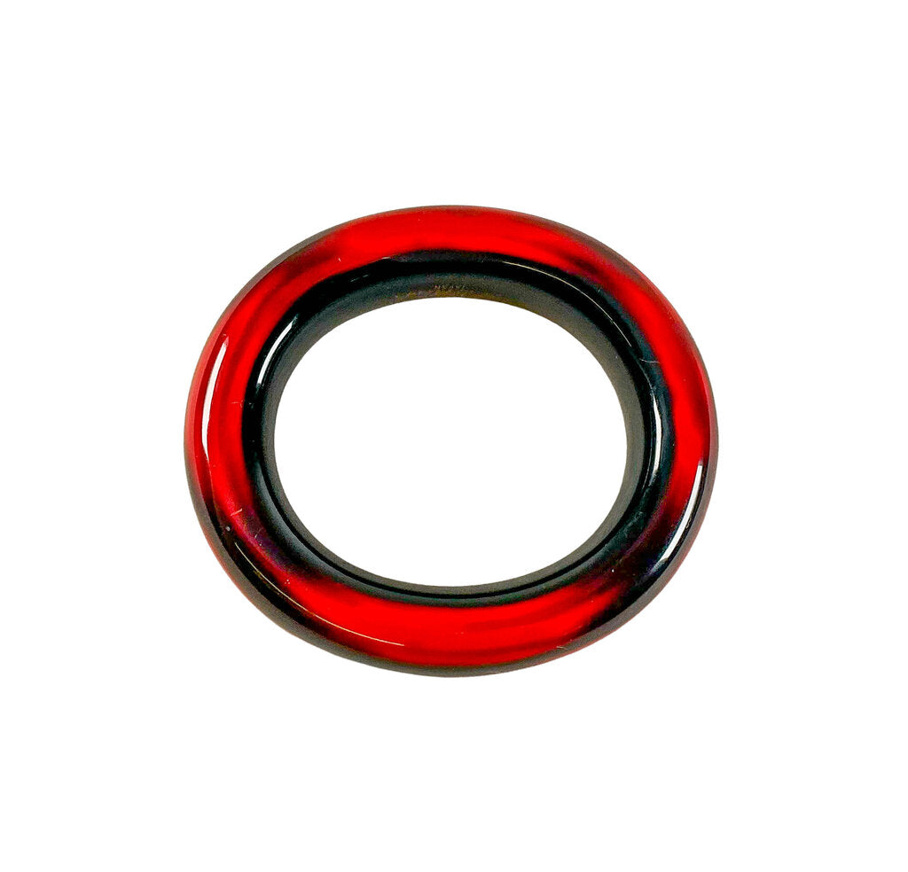 Tiffany & Co. Elsa Peretti Black & Red Lacquered Bangle