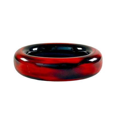 Tiffany & Co. Elsa Peretti Black & Red Lacquered Bangle
