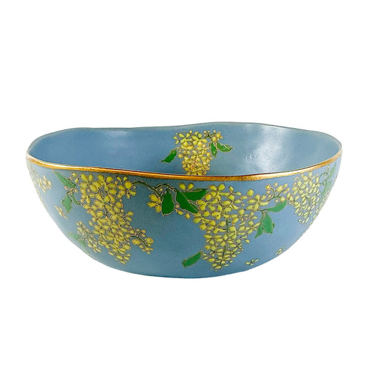 Hand Thrown & Painted Taiwanese Bowl