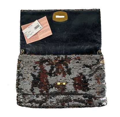 Miu Miu Sequined Pochette Bag (orig $1350)