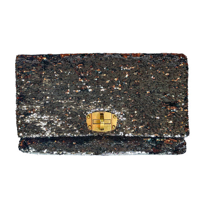 Miu Miu Sequined Pochette Bag (orig $1350)