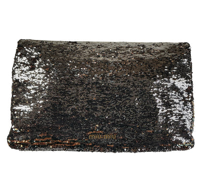 Miu Miu Sequined Pochette Bag (orig $1350)