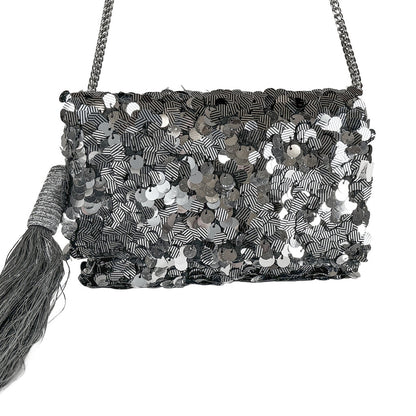 Galvan Disco Tasselled Bag