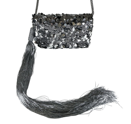 Galvan Disco Tasselled Bag