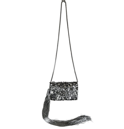 Galvan Disco Tasselled Bag