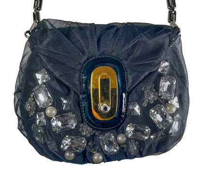 Dolce & Gabanna Vlada Crystal Embellished Evening Bag