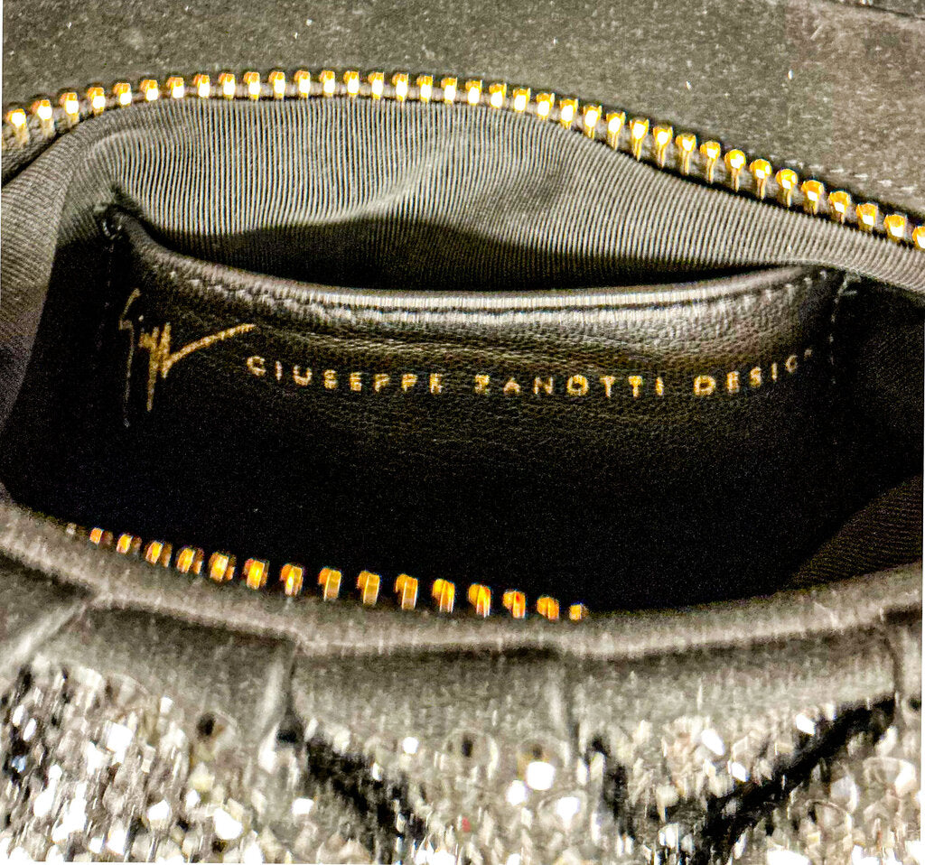 Giuseppe Zanotti Crystal Embellished Clutch