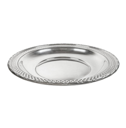 Antique Galt & Bro Sterling Reticulated Trim Bowl