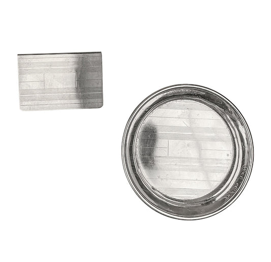 Vintage Sterling Match Box Sleeve & Tray