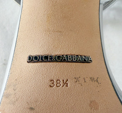 Dolce & Gabanna Mirror Crystal Sandals
