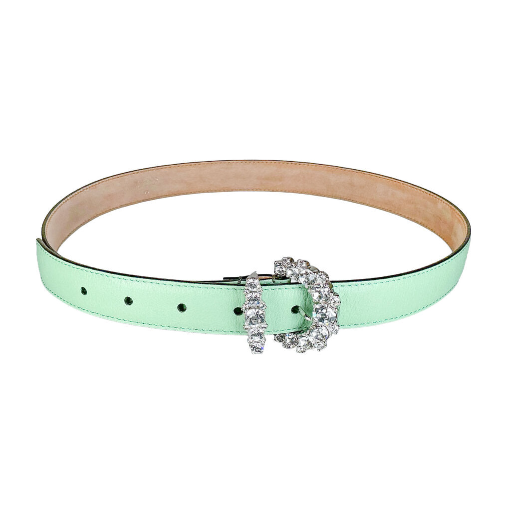 Jimmy Choo Crystal Embellished Belt