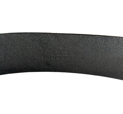 Gucci Crystal Leather Architectural Belt