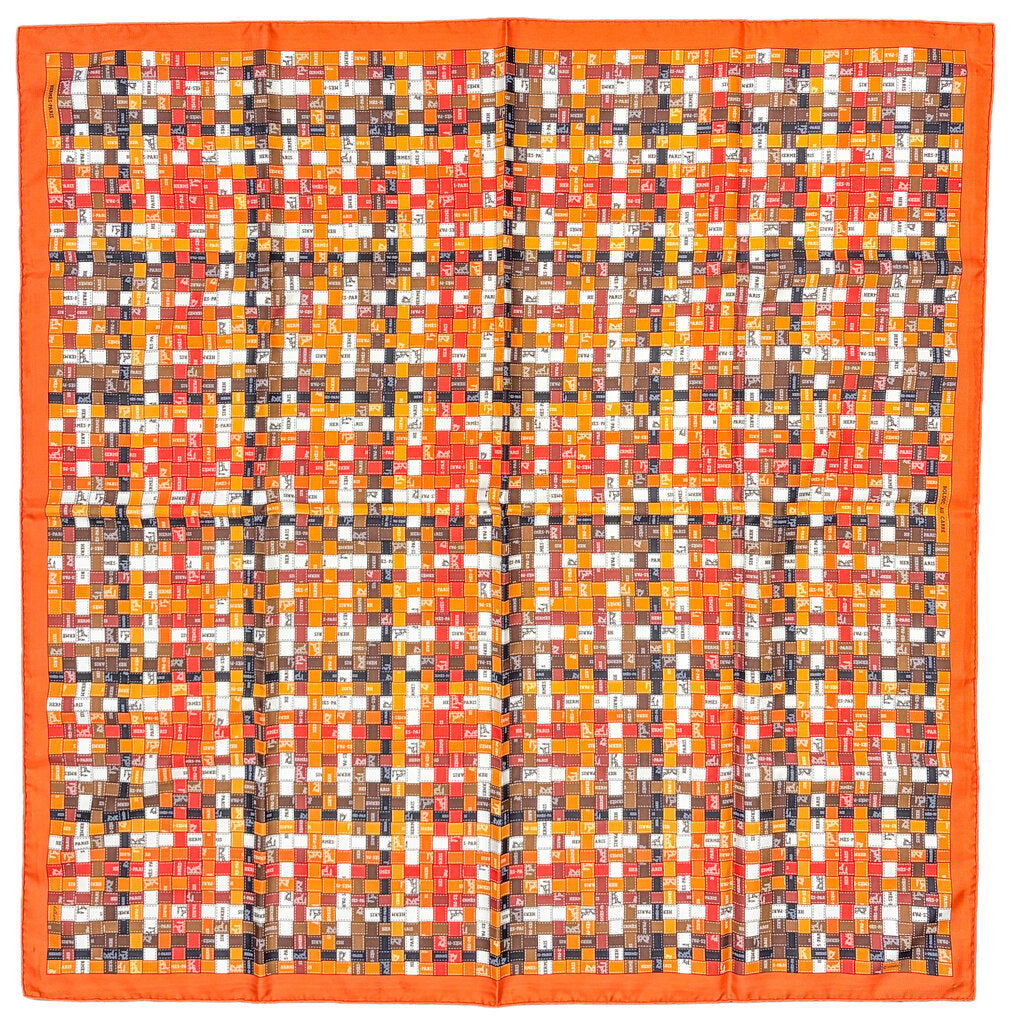 Hermes Bolduc au Carre Silk Scarf
