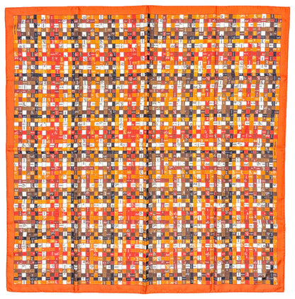 Hermes Bolduc au Carre Silk Scarf