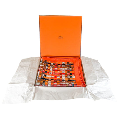 Hermes Bolduc au Carre Silk Scarf