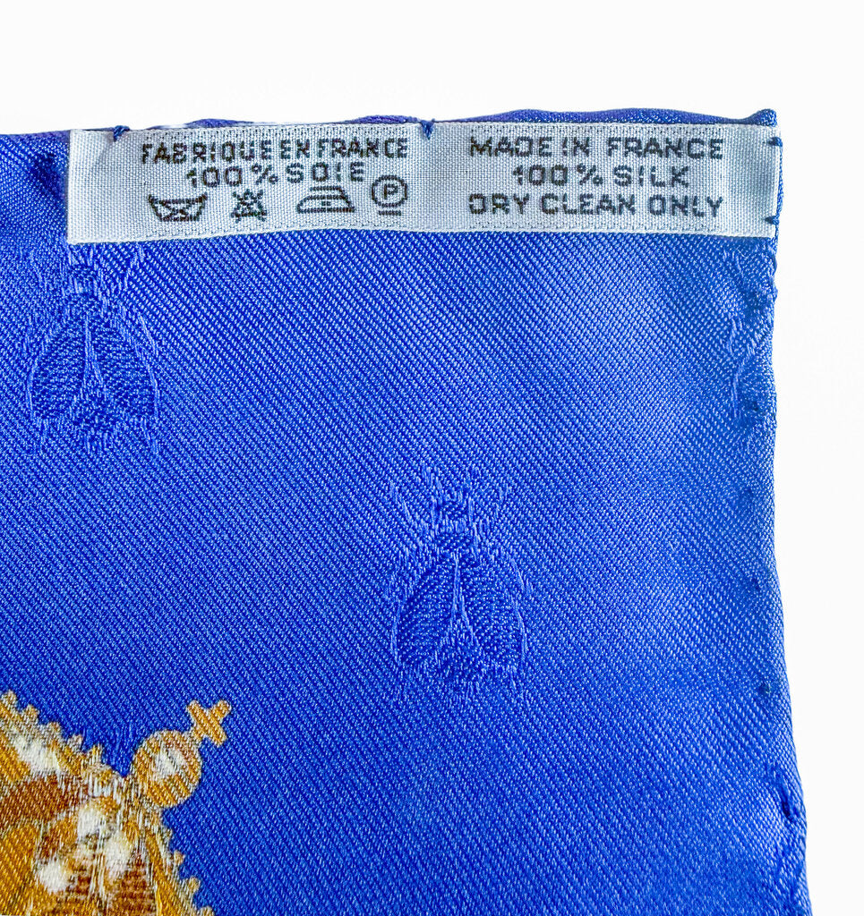 Hermes Napoleon Silk Carre 90 Scarf