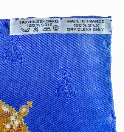 Hermes Napoleon Silk Carre 90 Scarf