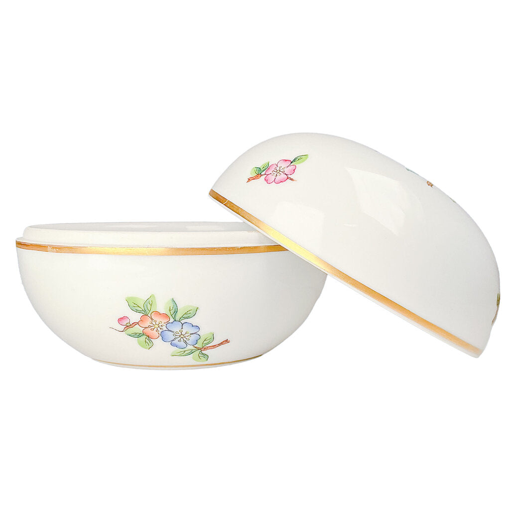 Herend "Queen Victoria" Lidded Round Dish