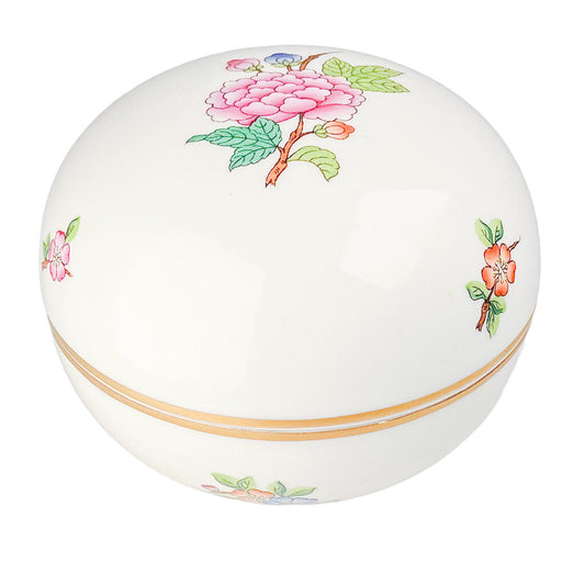 Herend "Queen Victoria" Lidded Round Dish