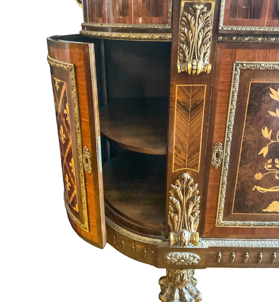 Louis XVI Style Marble Topped Commode. Early 20thc.