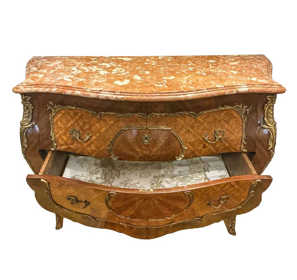 Ricardo Soriano Cerdan. Louis XV Style Bombe Chest
