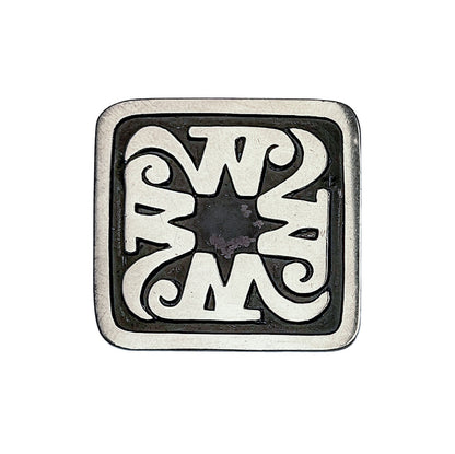 Bernice Goodspeed Taxco Mexico Modernist Sterling/Enamel Brooch