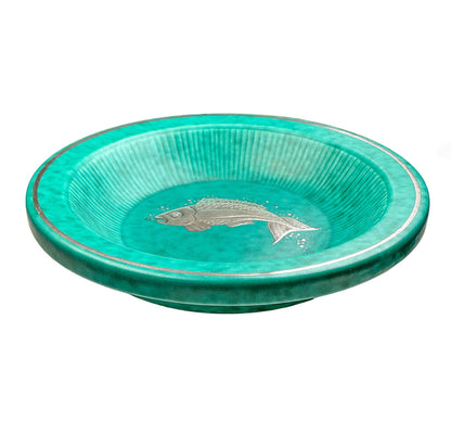 Gustavsburg Argenta W. Kage Fish Motif Dish 6"
