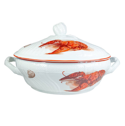 Vintage Ginori Lobster Soup Tureen