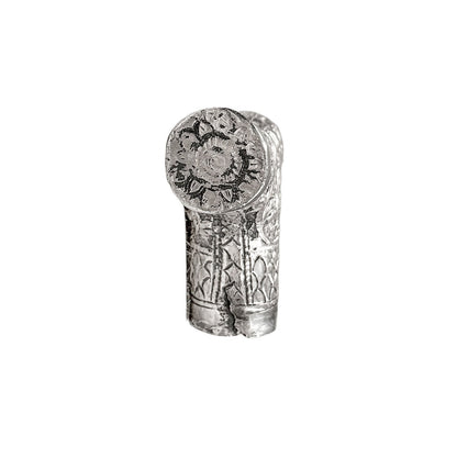 Antq Silver Plate T-Shaped Walking Stick Handle